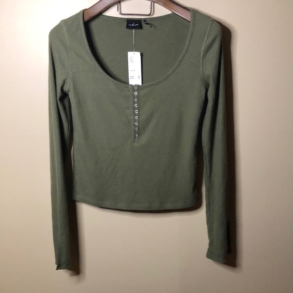 Urban Outfitters Tops - Out from under ribbed long sleeve top